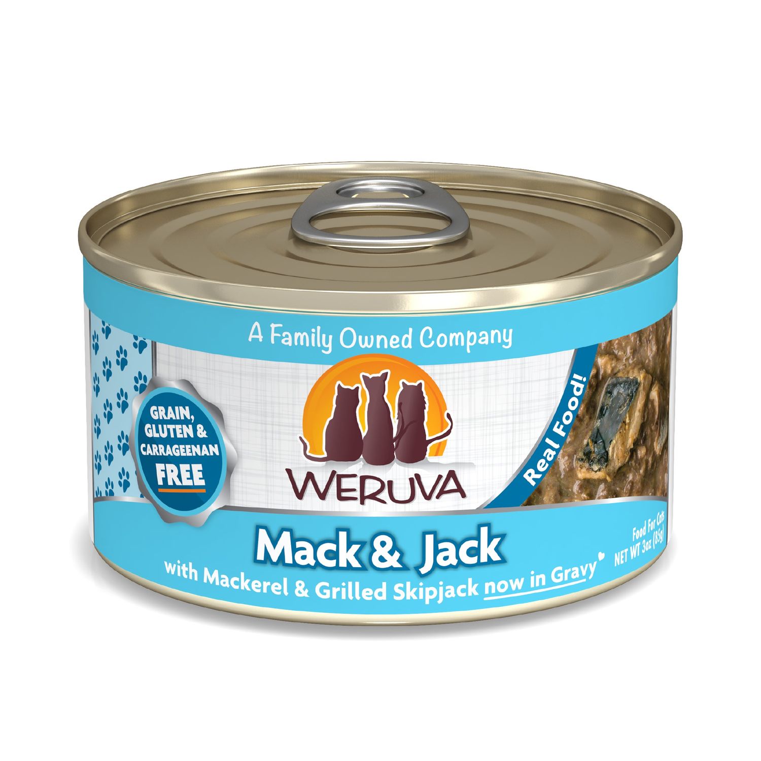Weruva Canned Cat Food Mack &amp; Jack 3 oz