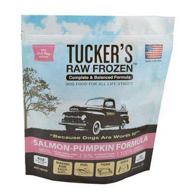 Tucker’s Dog Frozen Raw Salmon &amp; Pumpkin 6 lb