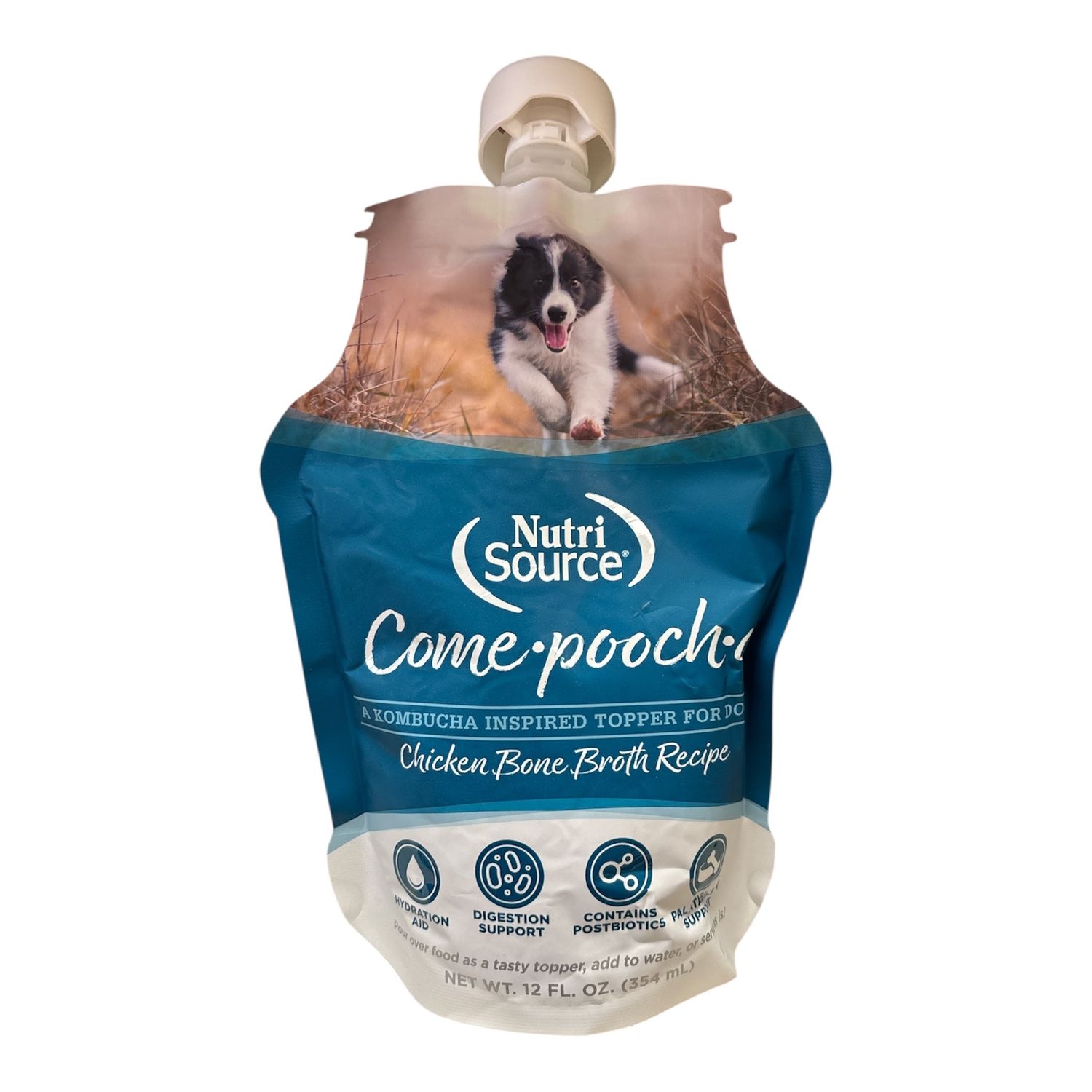 NS Come Pooch A Bone broth Chicken 12 oz