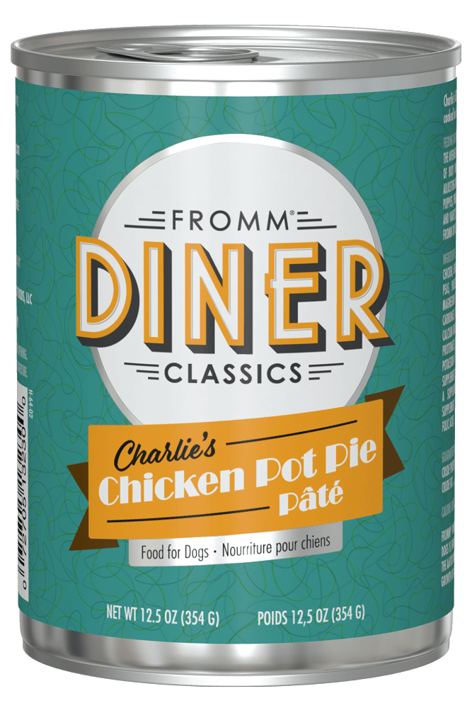 Fromm Diner Charlies Chicken Pot Pie can 12.5oz