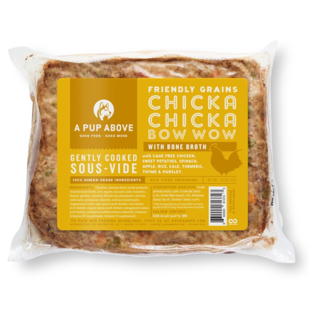 A Pup Above Chicka Bow Wow 1 lb patty