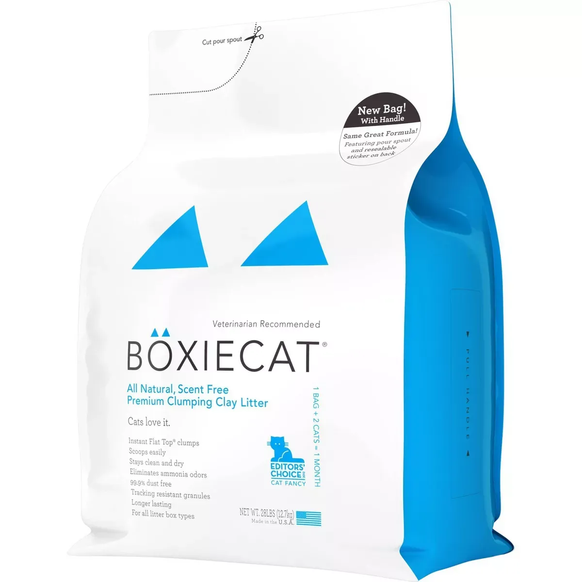 Boxiecat Scent Free Clay litter 28#