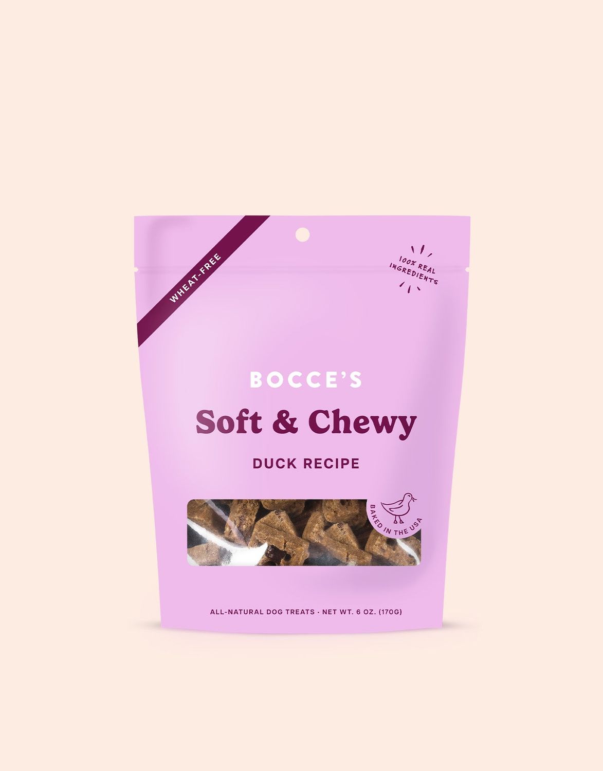 Bocce Soft &amp; Chewy Duck 6oz