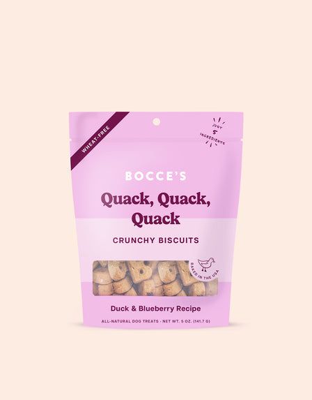 Bocce Crunchy Quack Quack biscuits 6oz