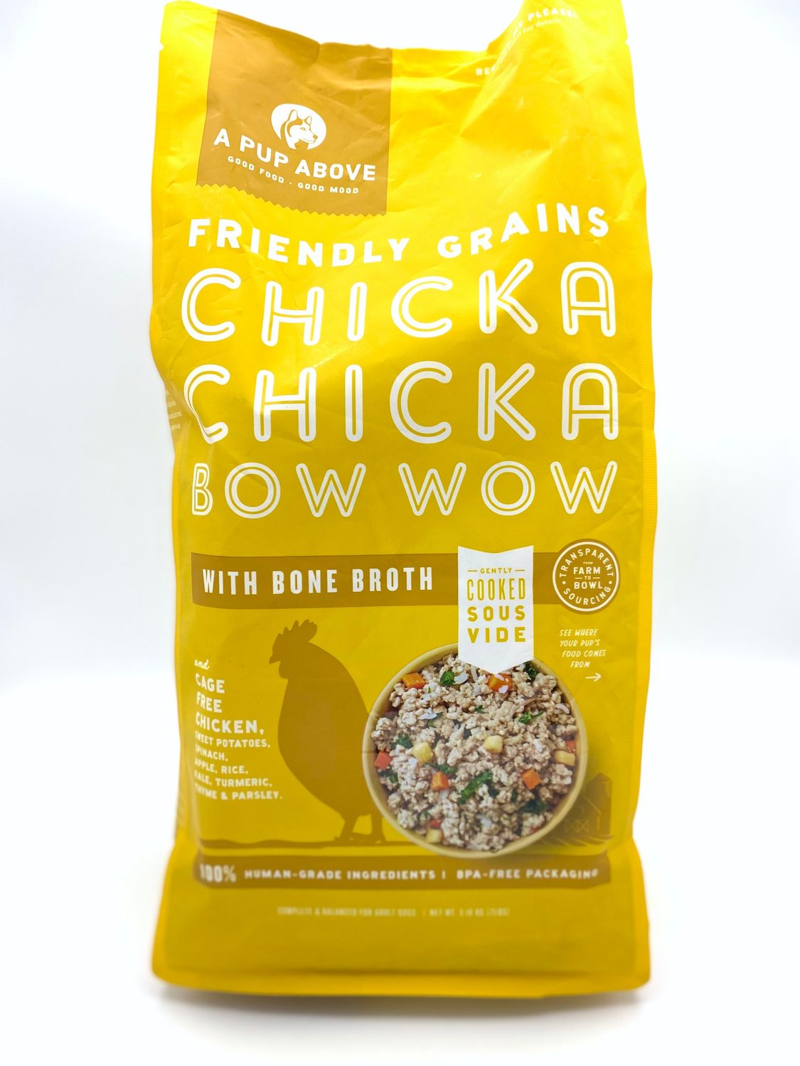 A Pup Above Chicka Bow Wow 7lb bag