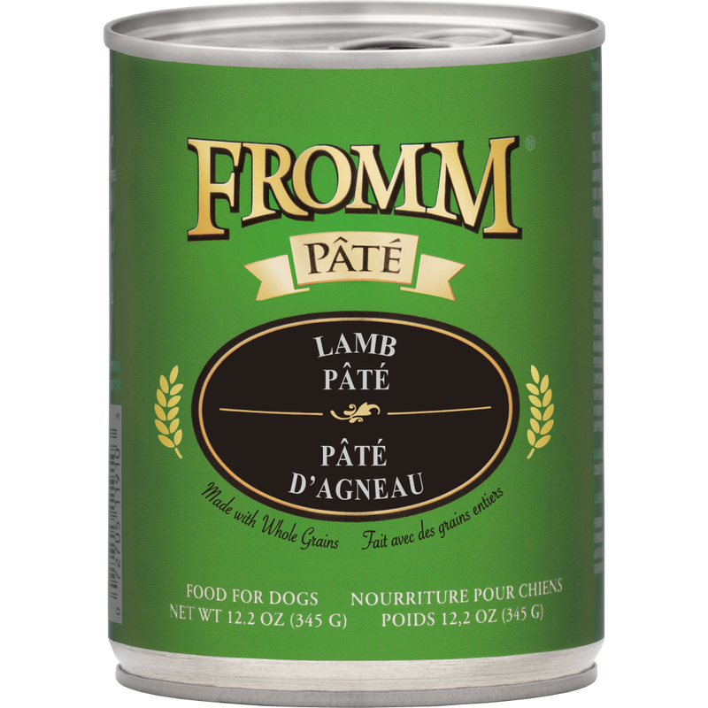 Fromm Lamb Pate dog can 12.2 oz.