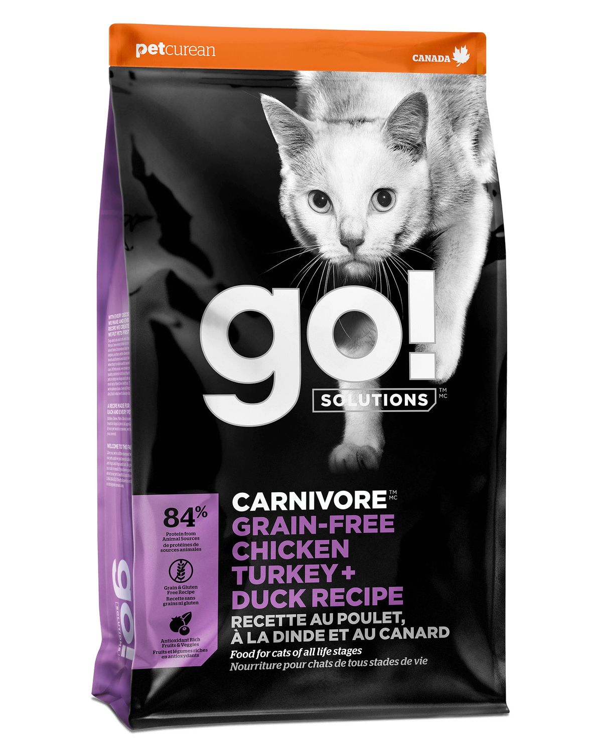 Go Cat Carnivore Ckn/Turk/Duck 8#