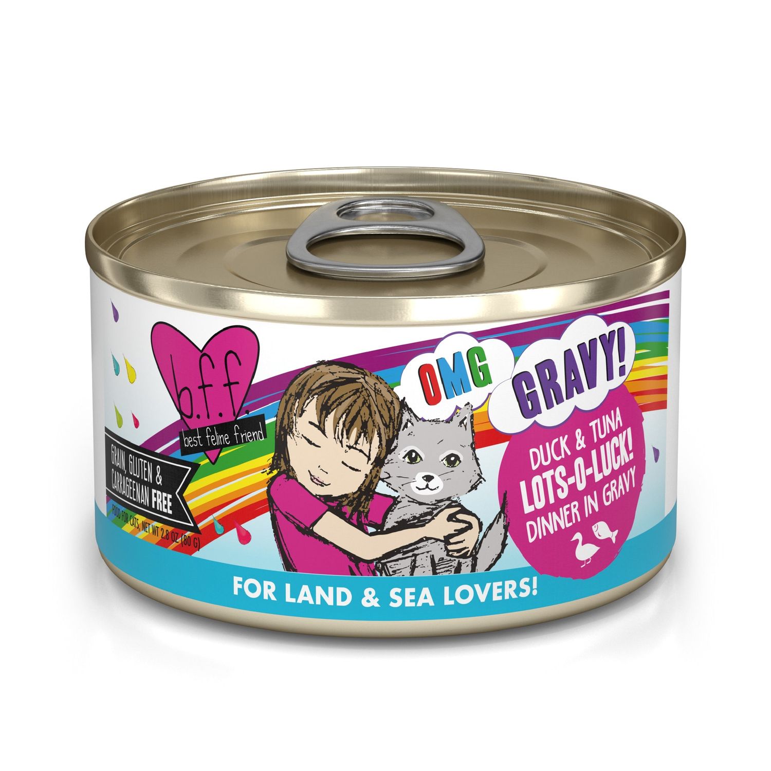 Weruva Canned Cat food 2.8 oz Lots-O-Luck - BFF