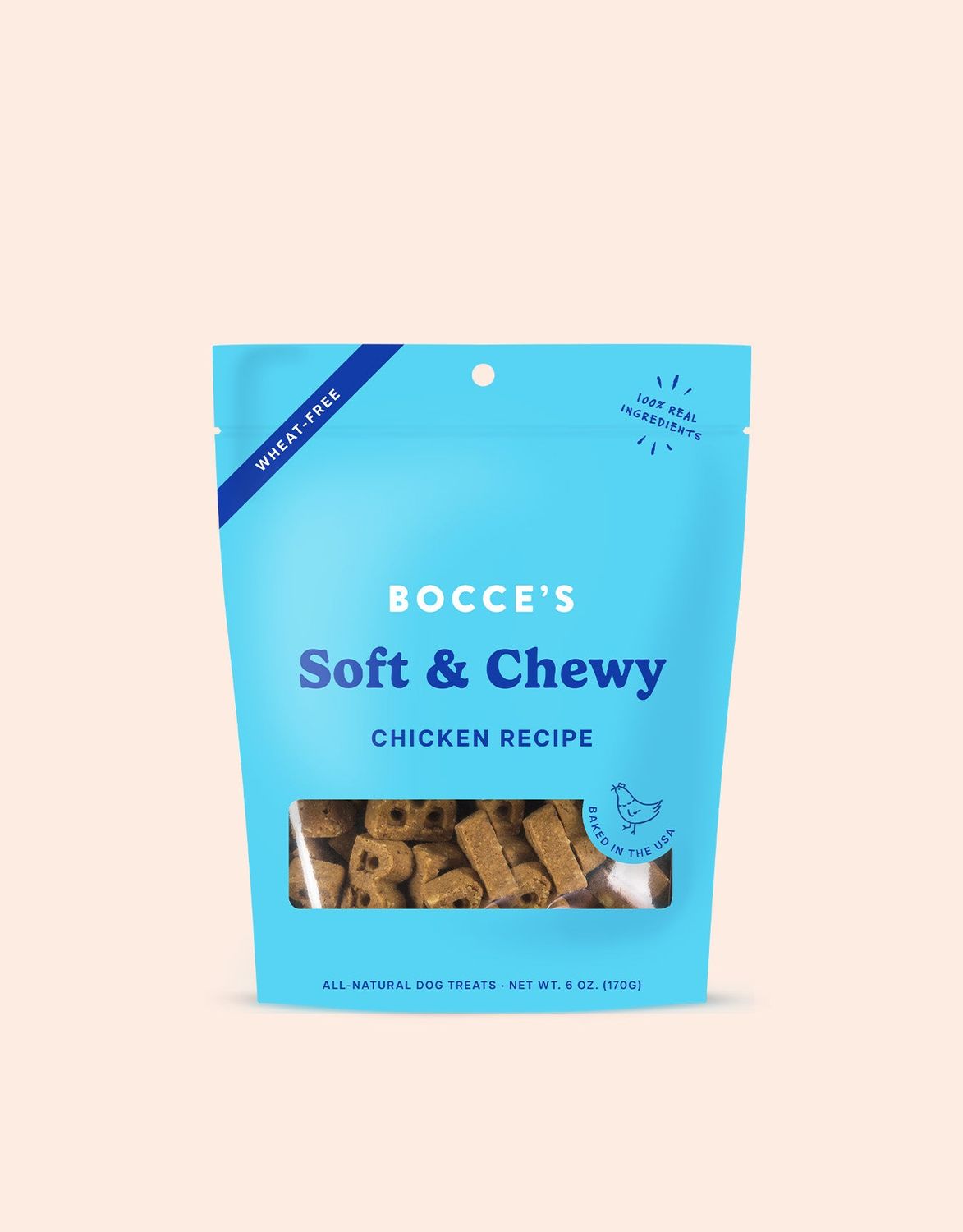 Bocce Soft &amp; Chewy Chicken 6oz