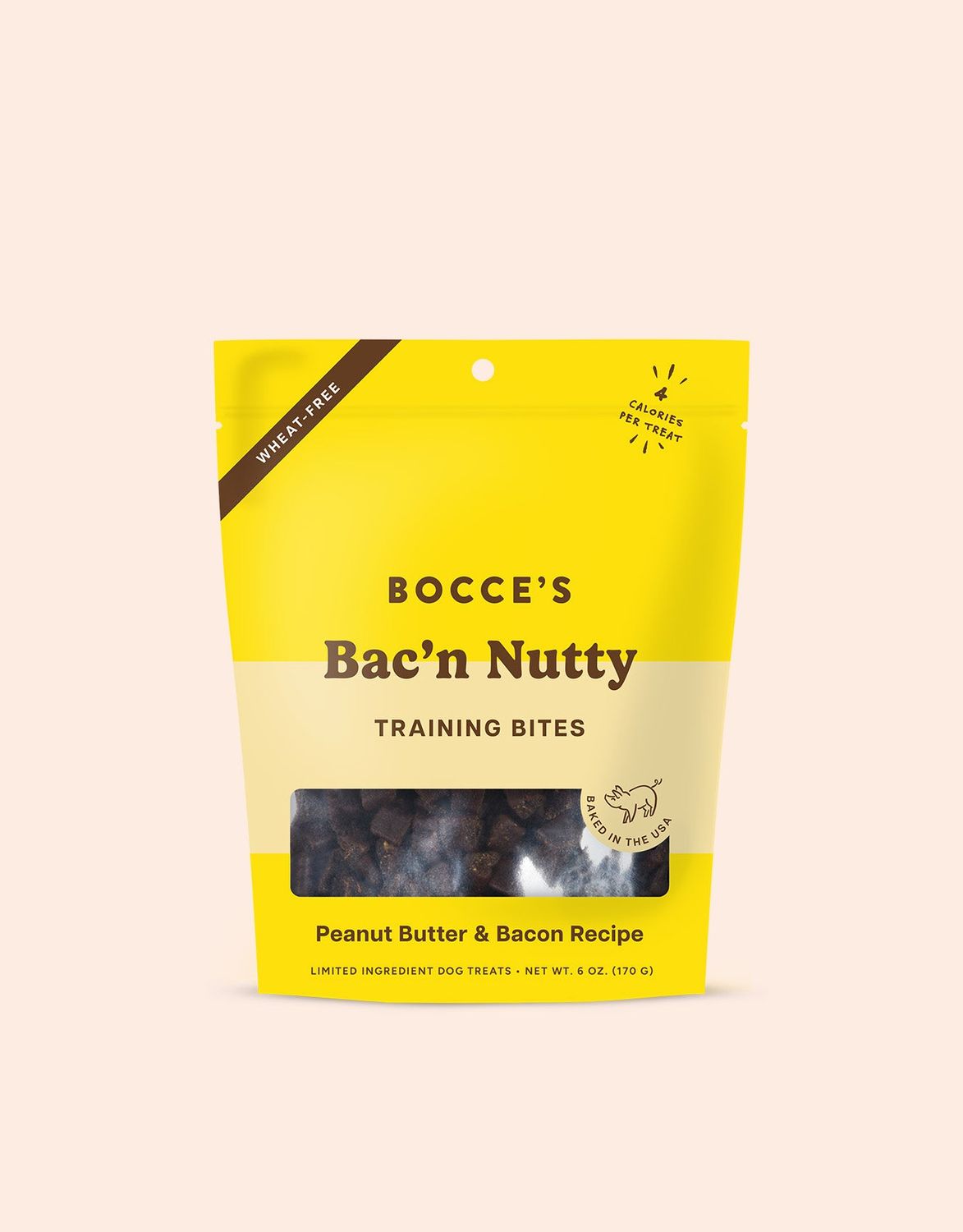 Bocce Bac’n Nutty Training Bites 6oz