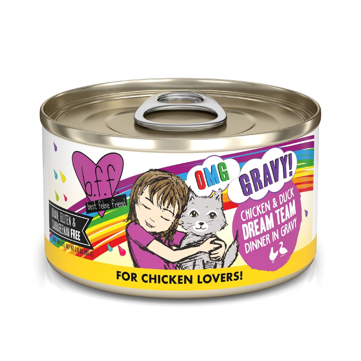 Weruva Canned Cat food 2.8 oz Dream Team - BFF