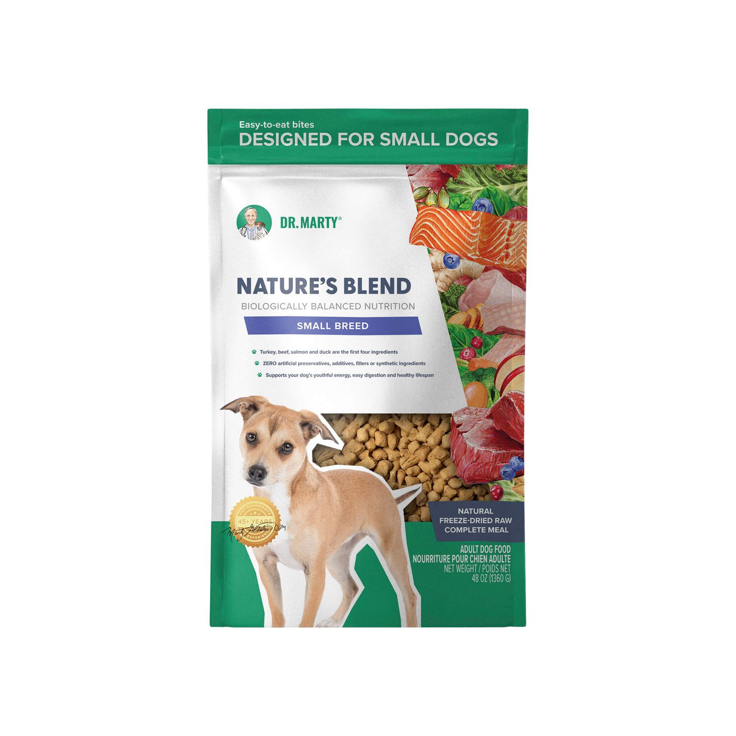 DM Nat. Blend Small Breed Dog 48 oz
