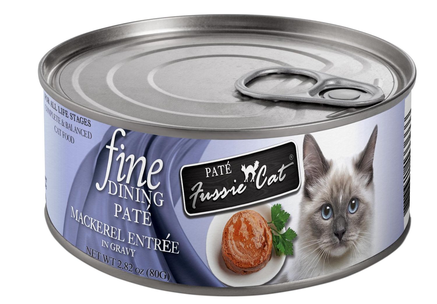 Fussie Cat Can Fine Dining Mackerel Pate 2.82 oz