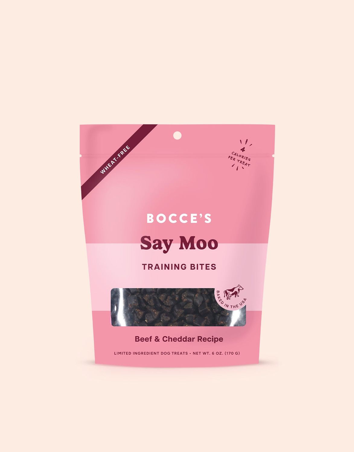 Bocce Say Moooo Training Bites 6oz