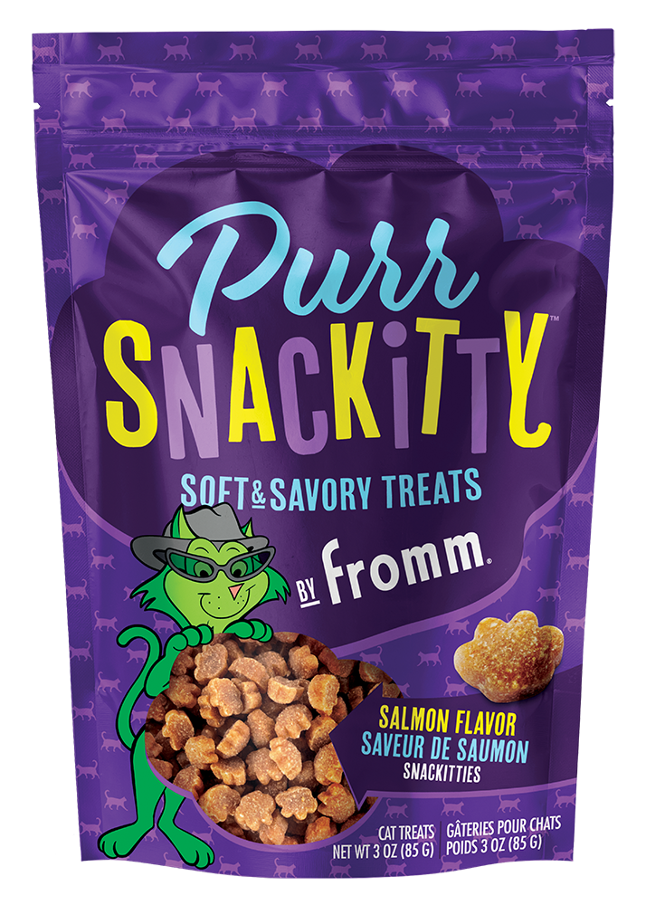 Fromm Purrsnackitty Salmon soft treats 3oz