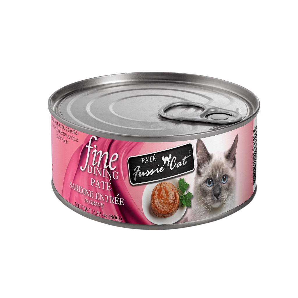 Fussie Cat Can Fine Dining Sardine Pate 2.82 oz