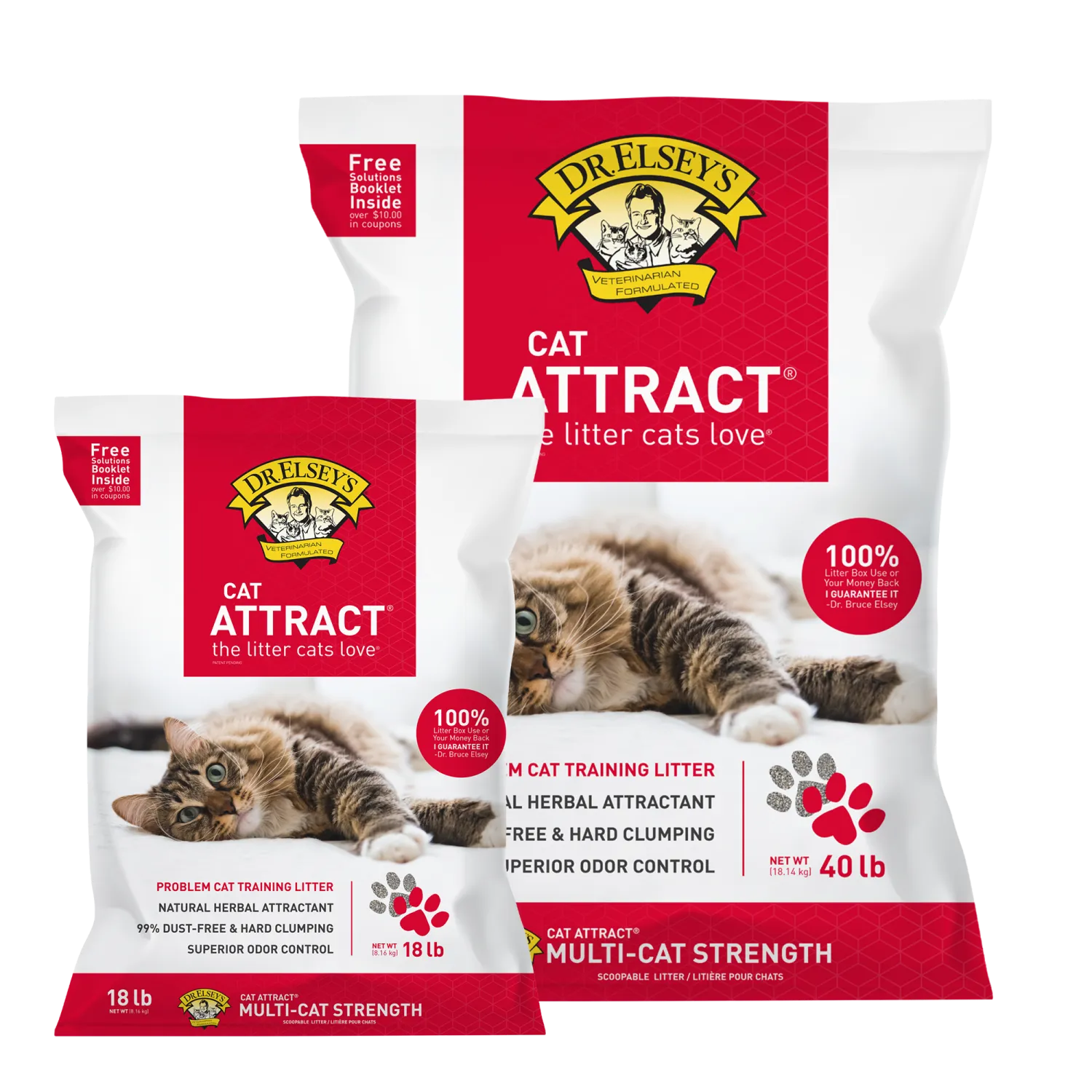 Dr. Elsey’s Cat Attract Clumping Cat Litter 40#