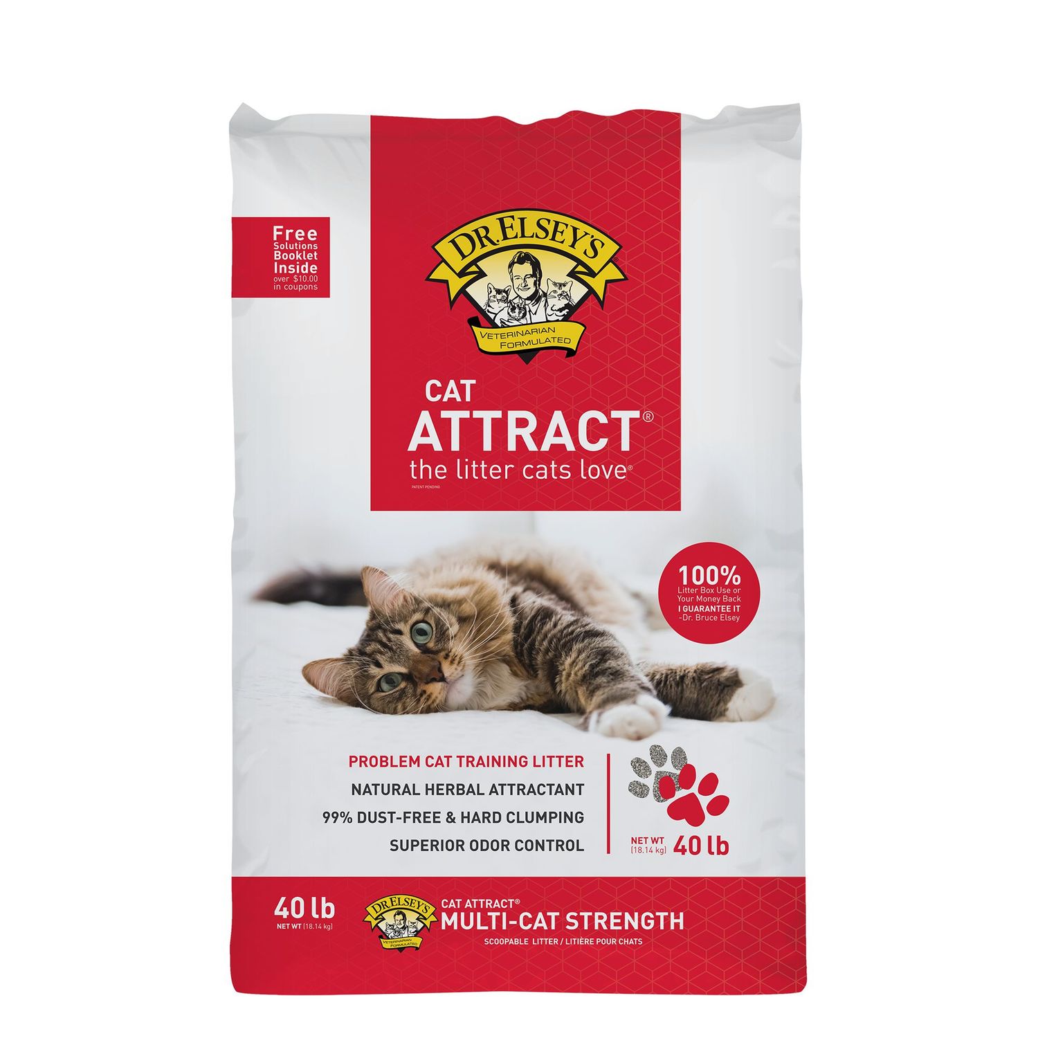 Dr. Elsey’s Cat Attract Clumping Cat Litter 40#
