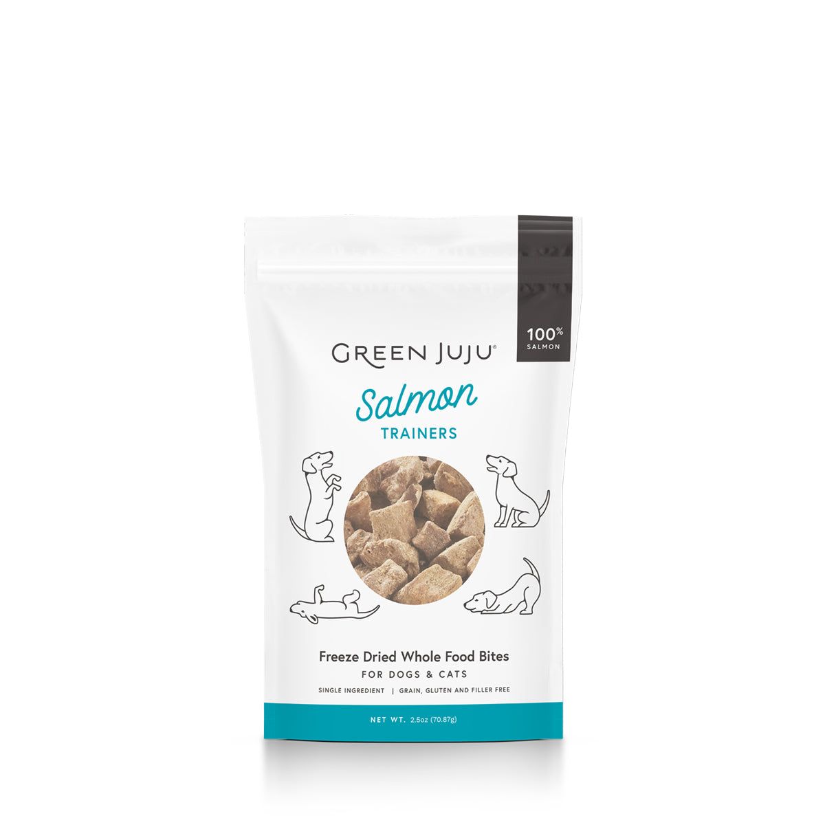 Green Juju FD Salmon Treat 2.5 oz