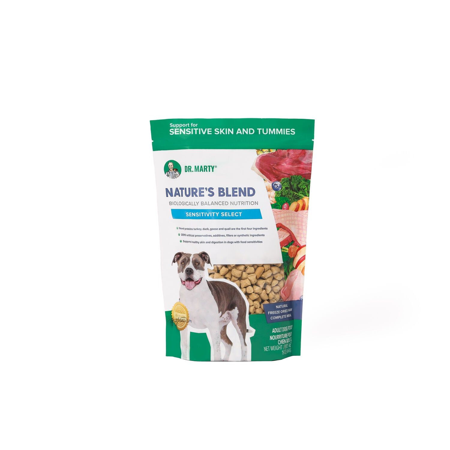 DM Nat. Blend Sensitivity Select Dog 48 oz.