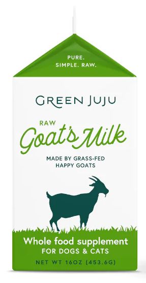 Green Juju Frozen Raw Goat Milk 16 oz