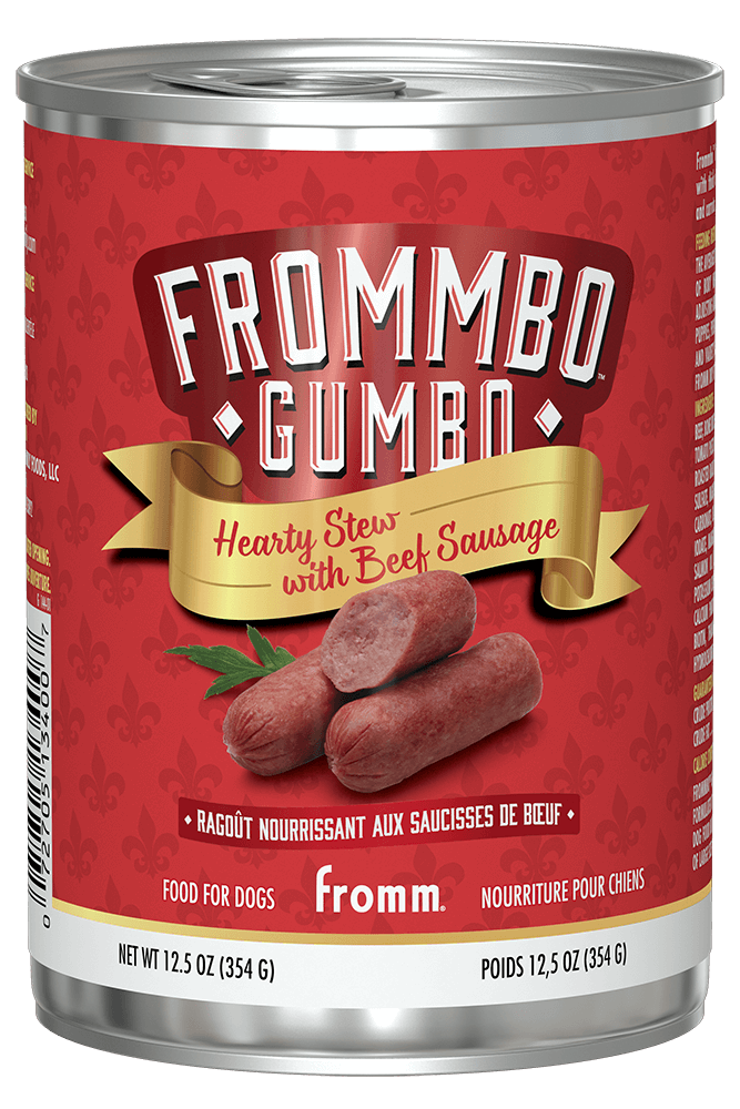 Frommbo Gumbo Hearty Stew w/Beef Sausage 12.5oz