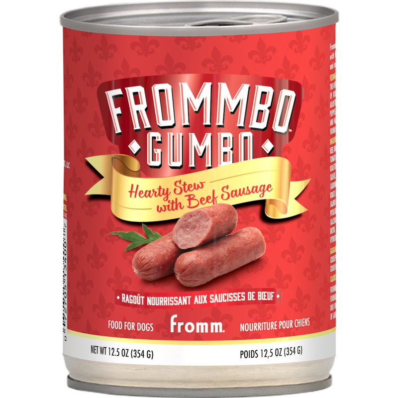 Frommbo Gumbo Hearty Stew w/Beef Sausage 12.5oz
