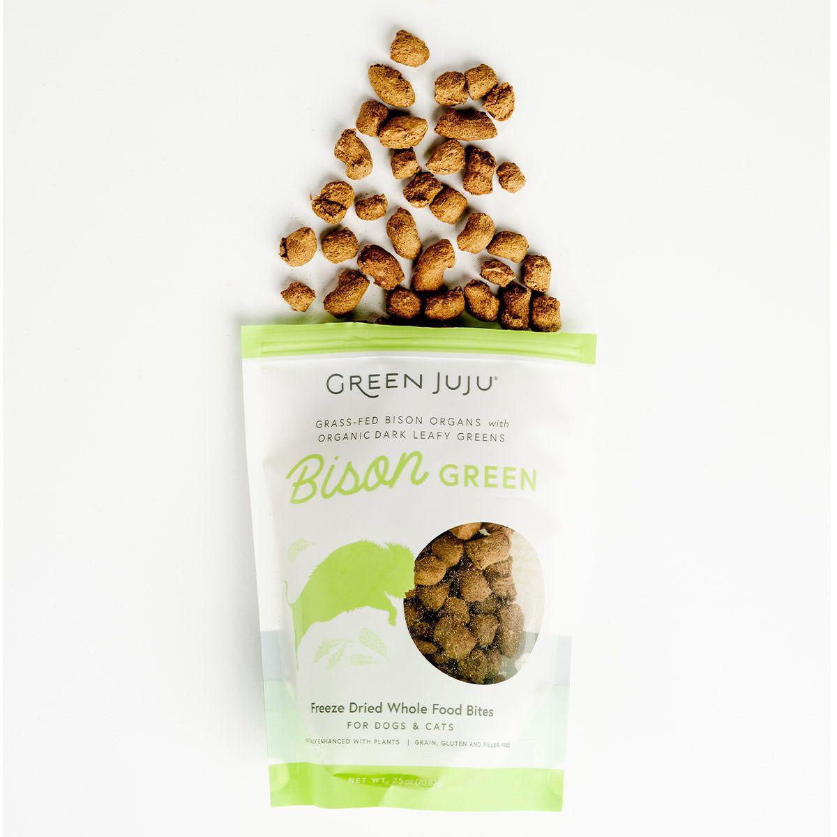 Green Juju FD Bison Green Bites 6 oz