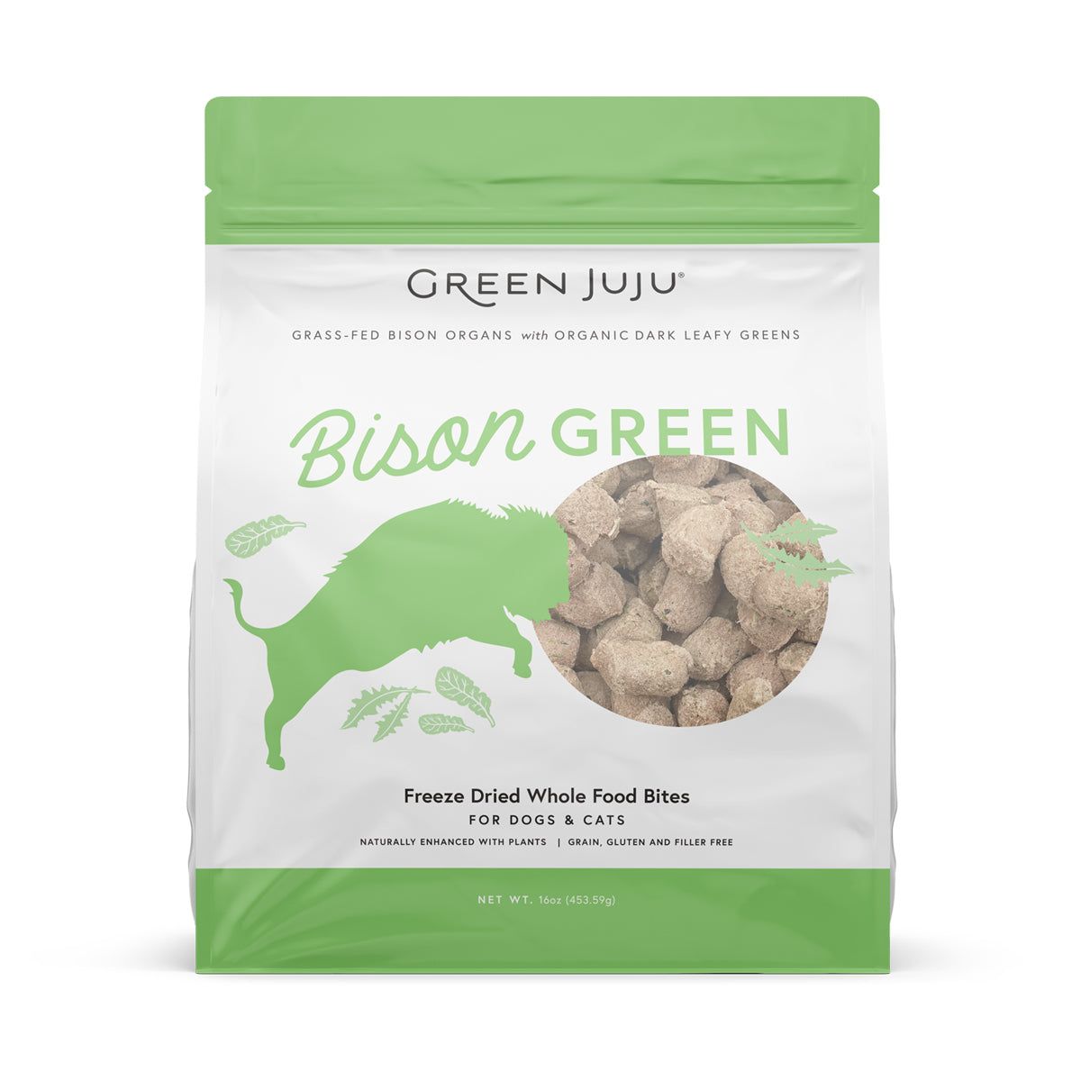 Green Juju FD Bison Green Bites 16 oz