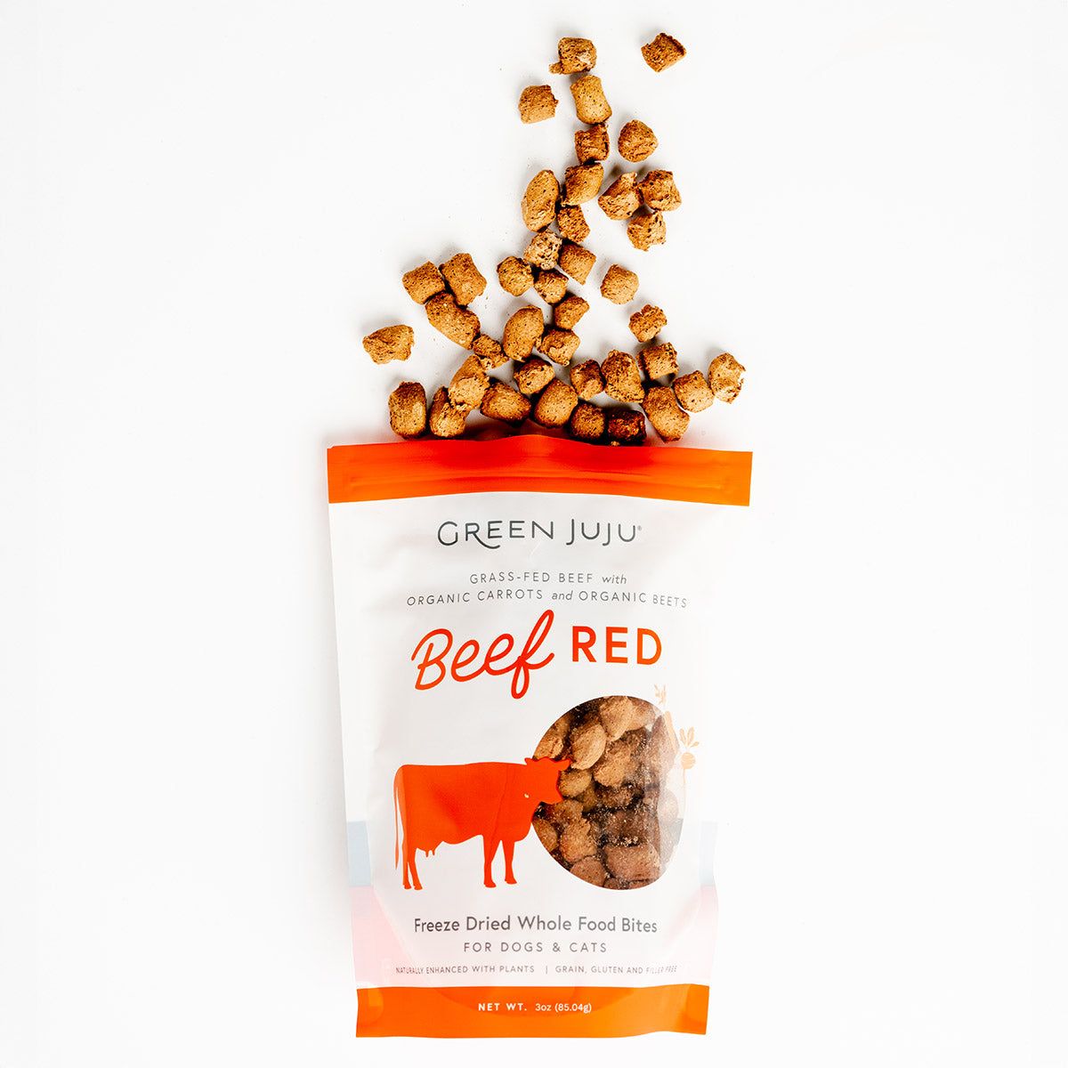 Green Juju FD Beef Red Bites 3 oz