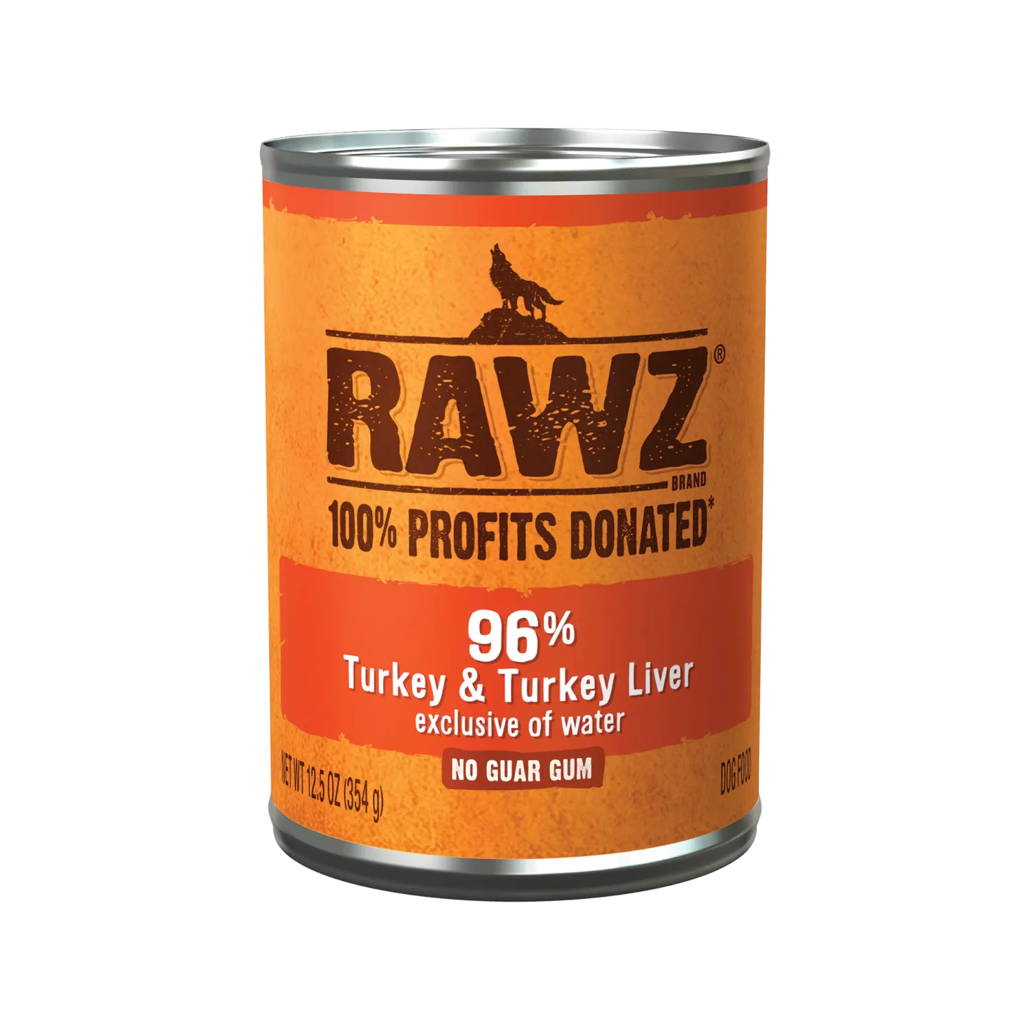 Rawz Dog Can Turkey &amp; Liver Pate 12.5 oz