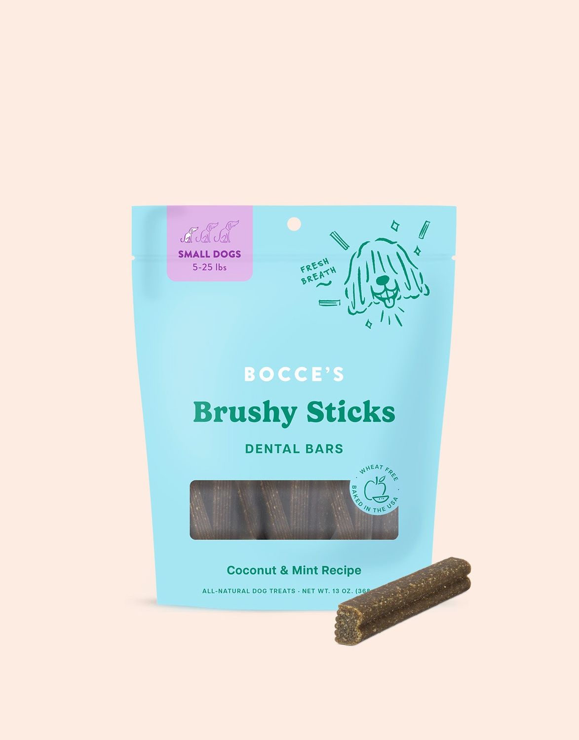 Bocce’s Brushy Sticks