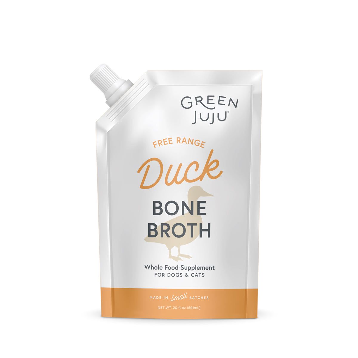 Green Juju Frozen Duck Bone Broth 20 oz