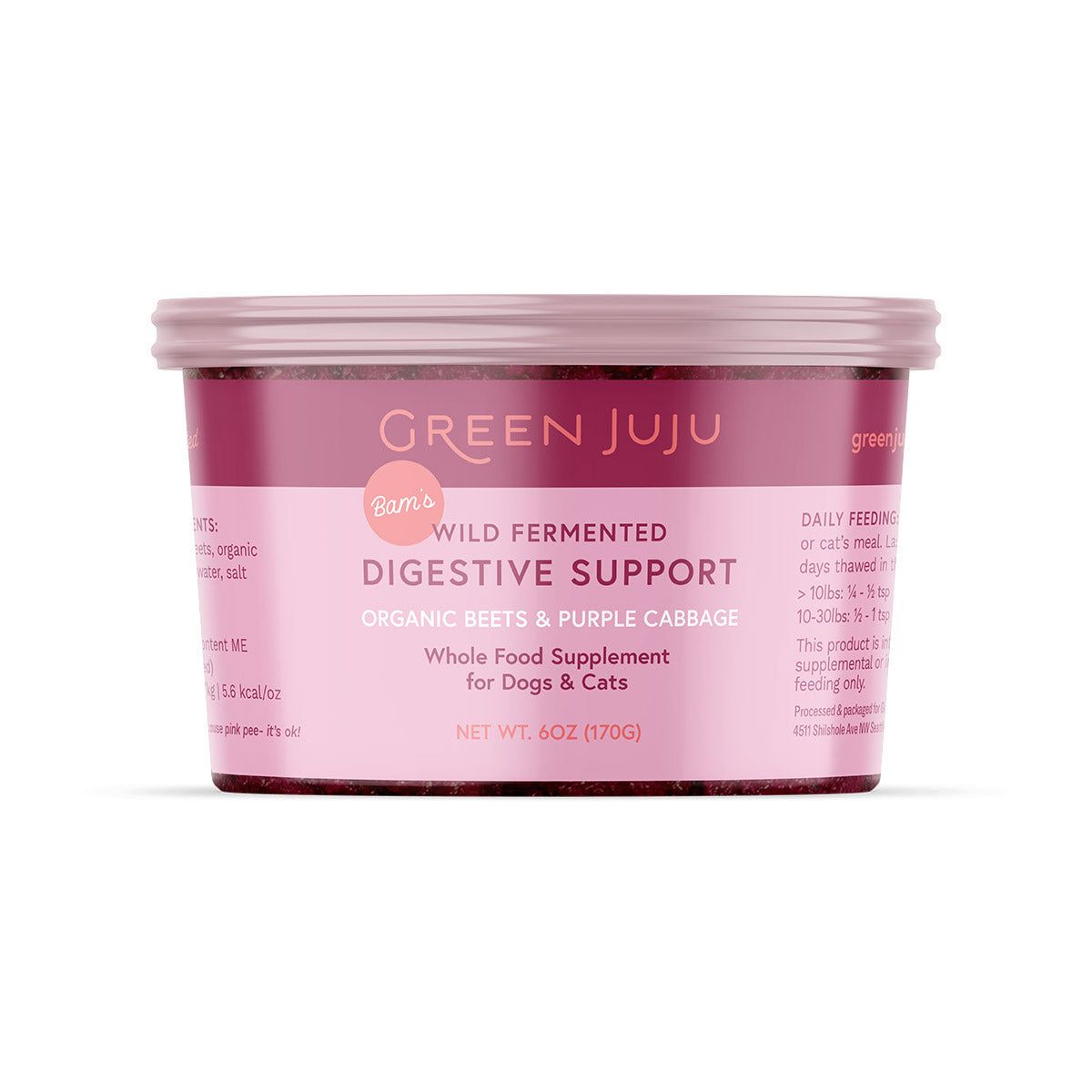 Green Juju Frozen Bam’s Beets 6 oz
