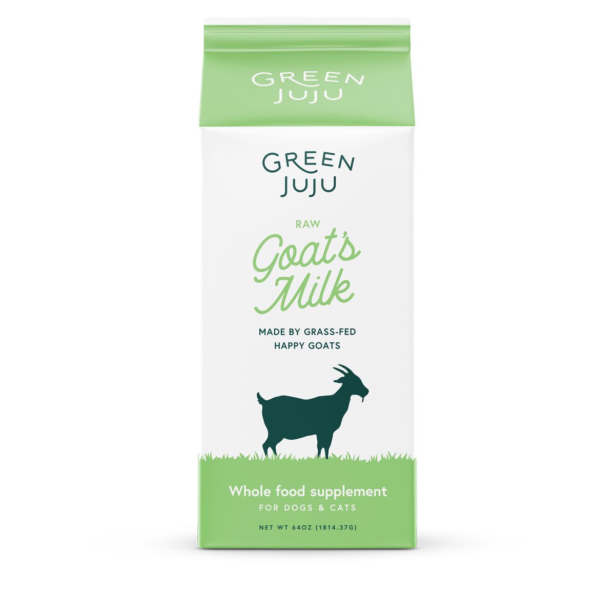 Green Juju Frozen Raw Goat Milk 64 oz