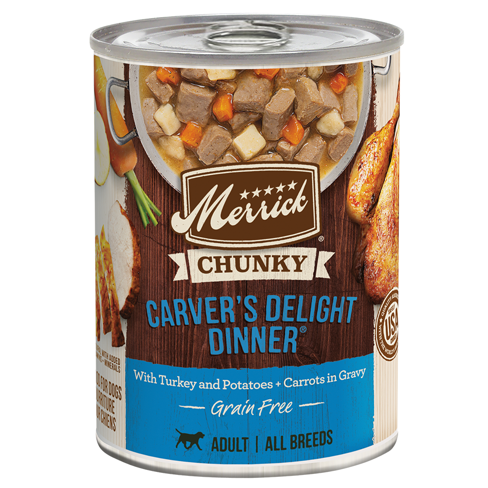 Merrick Canned Dog 12.7oz Carver’s Delight