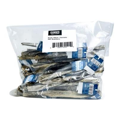 Gunni’s Cod Twist Dog Treats Bulk (50)
