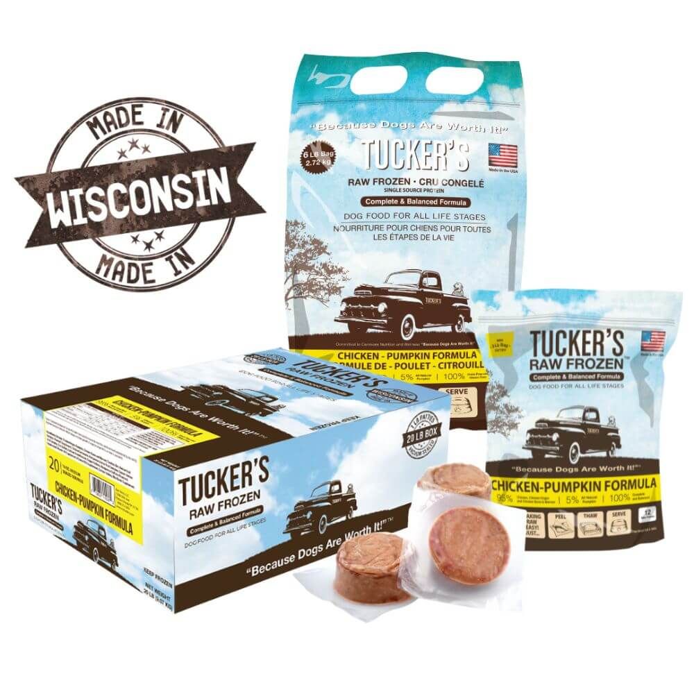 Tucker’s Frozen Raw Chicken &amp; Pumpkin 20 lb