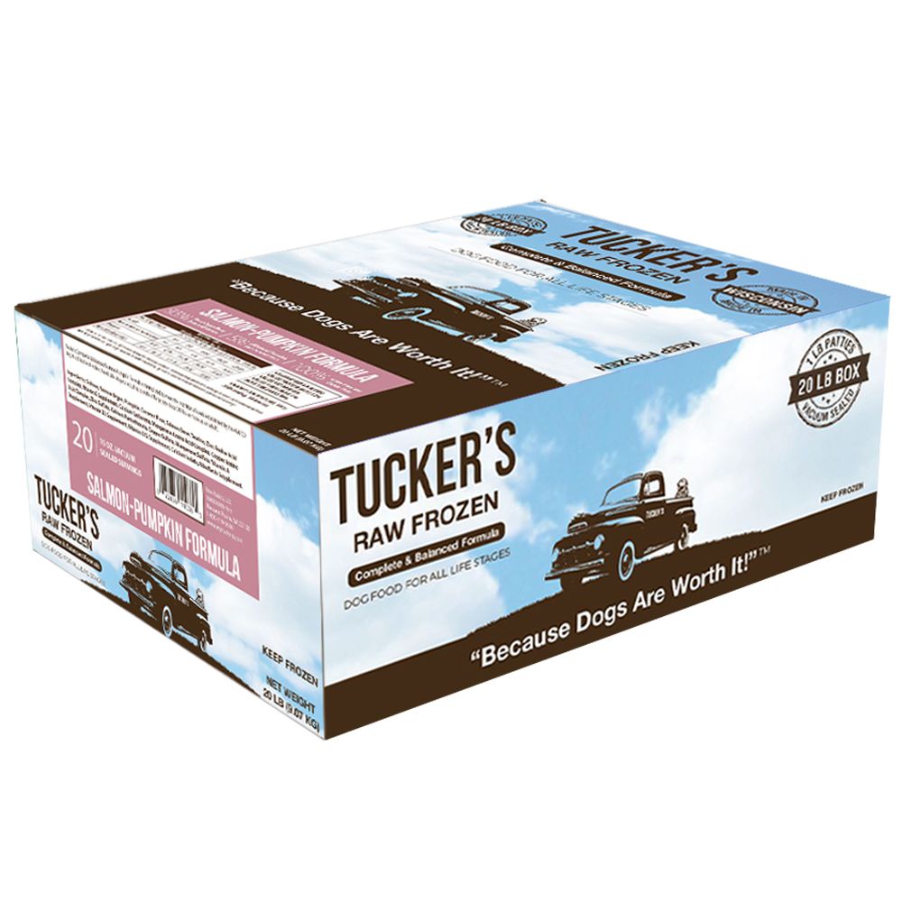 Tucker’s Frozen Raw Salmon &amp; Pumpkin 20 lb