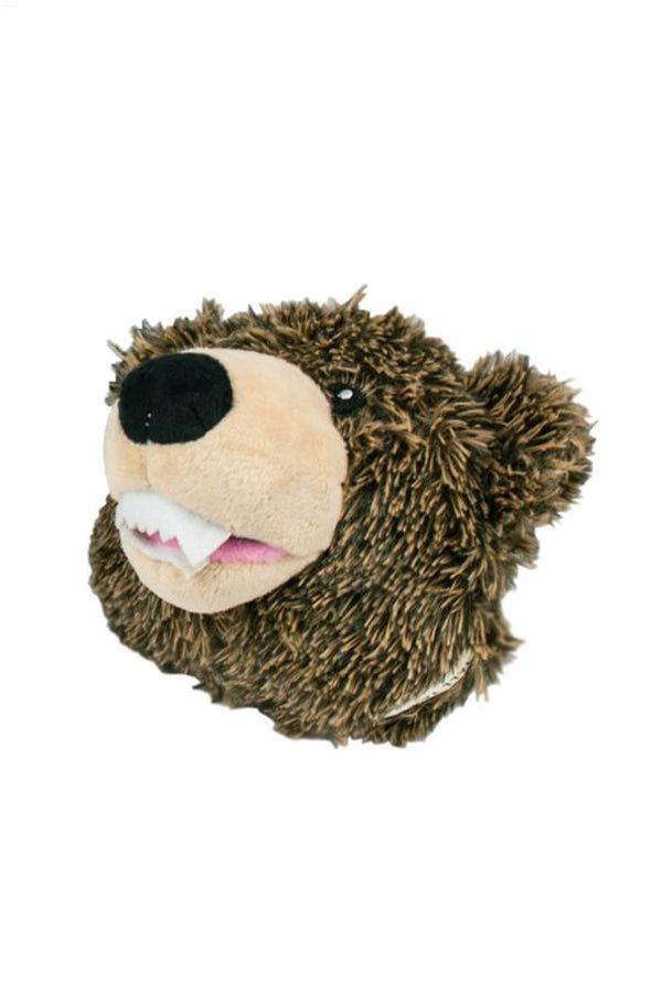 Tall Tails Plush Grizzly Bear Head