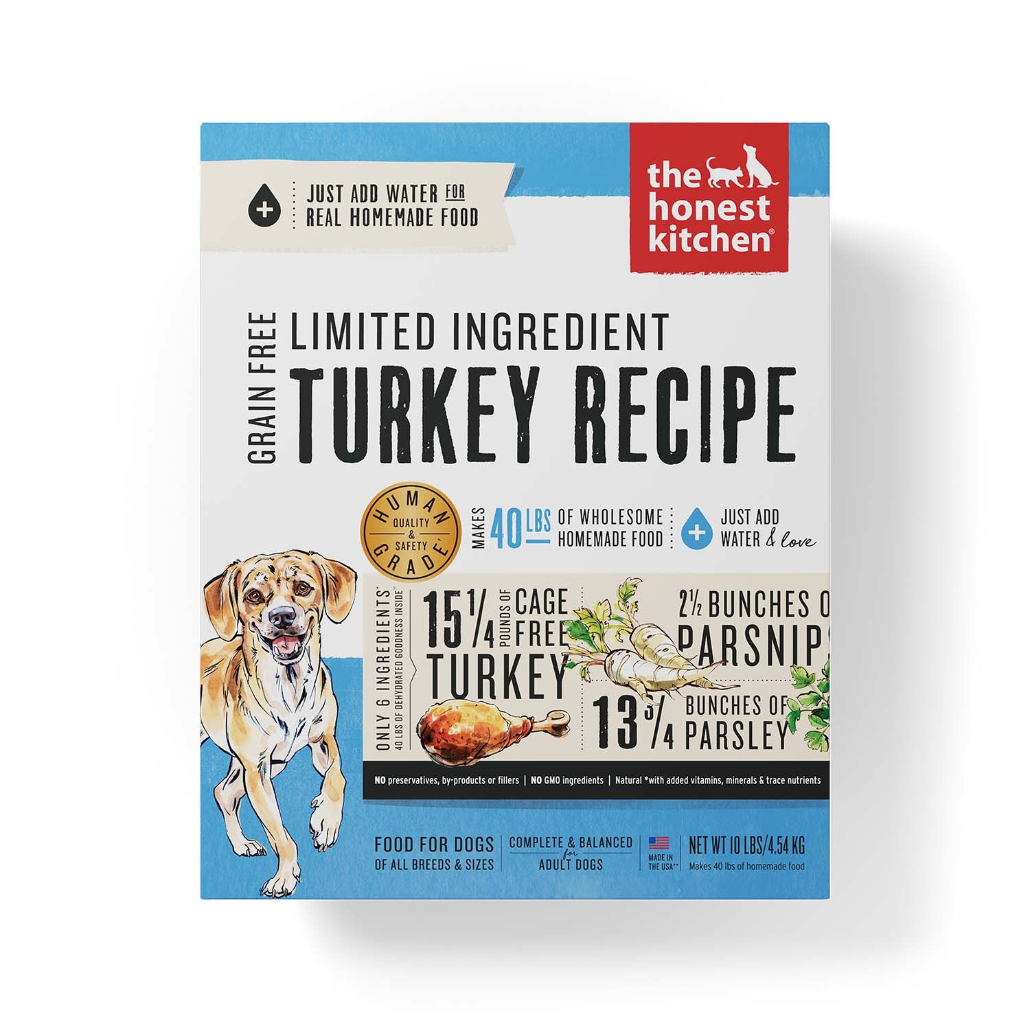 Honest Kitchen GF Turkey LID (Marvel) 10 lb