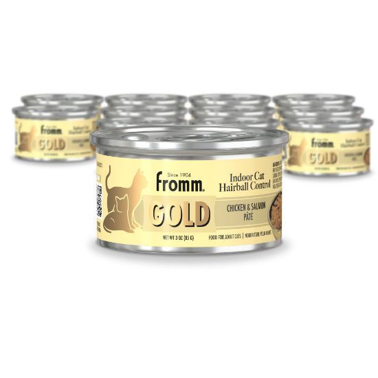 Fromm Gold Cat Indoor Adult Ch/Salm Pate 5.5 oz