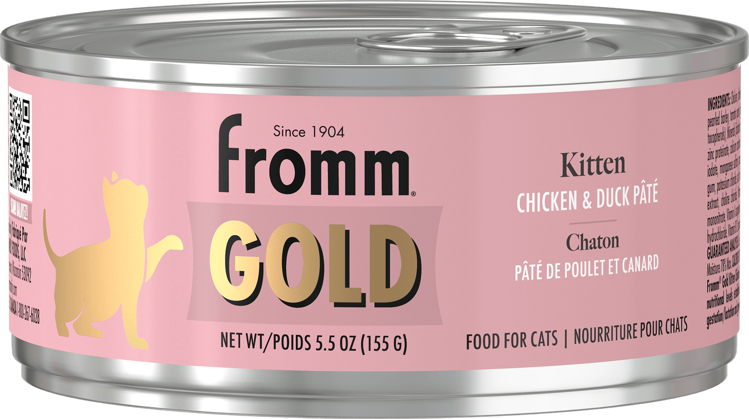 Fromm Gold Kitten Chkn/Duck Pate 5.5 oz