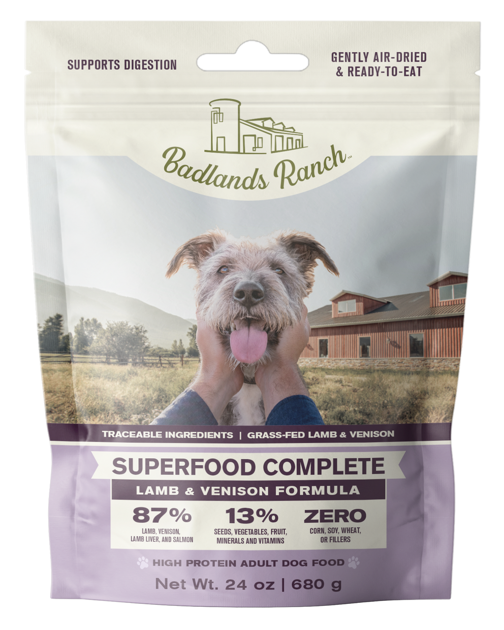 Badlands Ranch Superfood Complete Lamb/ Venison 24 oz