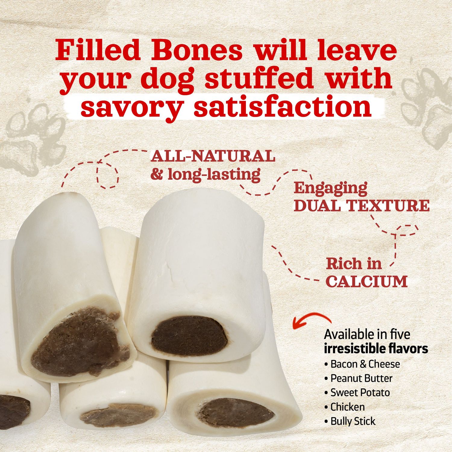 NF Filled Bone 3-4” Sweet Potato (26)