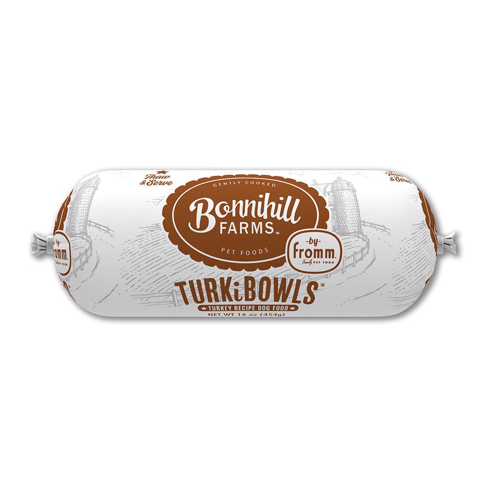 Bonnihill Frozen Gently Cooked Turkey Single Chub 1 lb