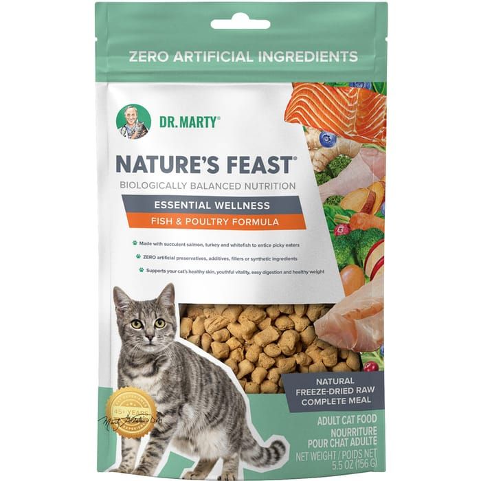 DM Nat. Feast Ess. Wellness Cat Fish &amp; Poultry 5.5 oz