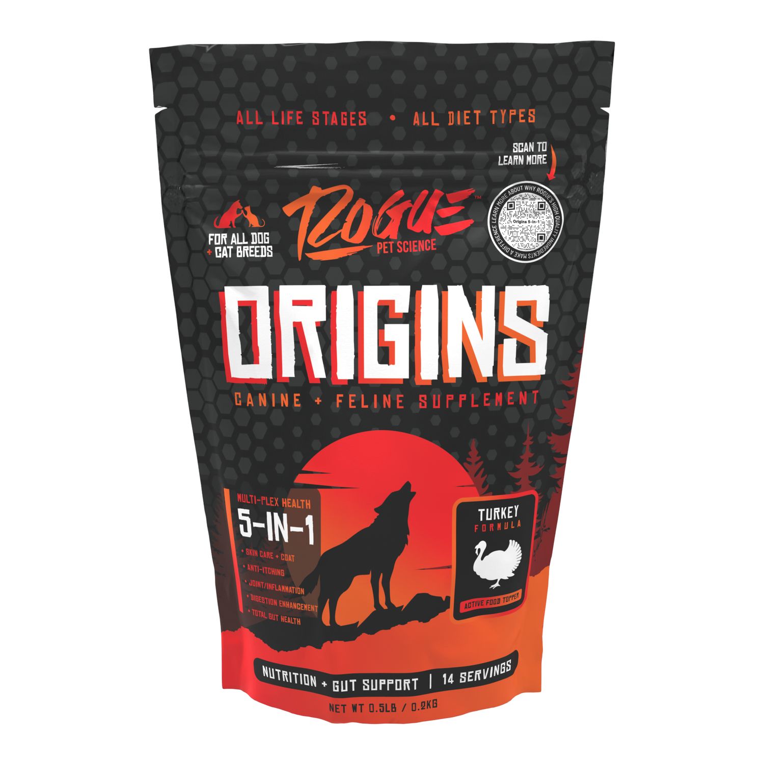 Origins Canine Supplement Turkey .5lb