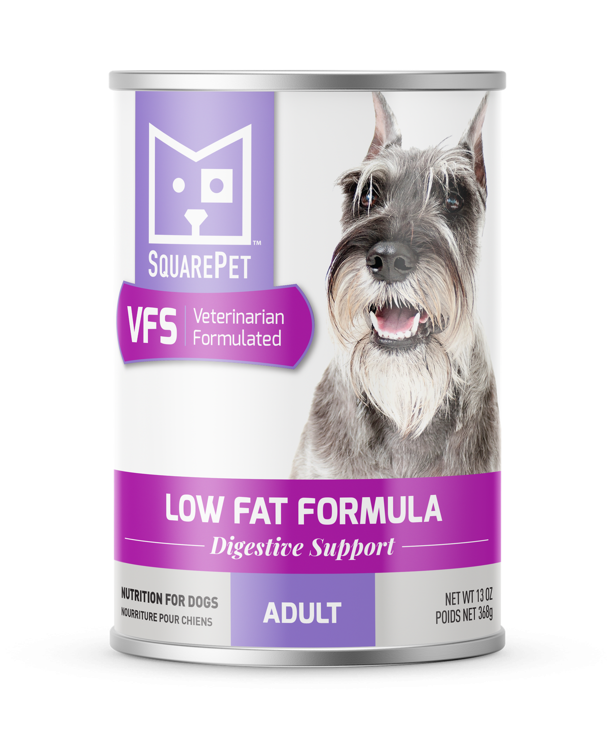 Square Pet Lowfat Dog Can 13 oz