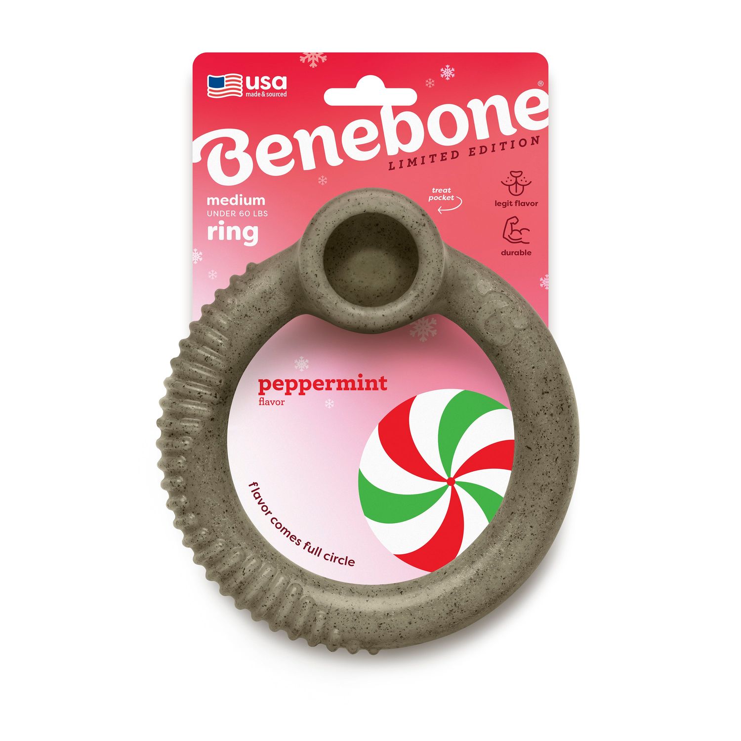 Benebone Med. Peppermint Ring